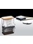 Menashop Ahşap Kapaklı 3'lü Organizer Set, Modern Pamukluk Düzenleyici Şık 3'lü Pamukluk Set - Şık ve Fonksiyonel Ahşap Kapaklı 3'lü Organizer Set - Mutfak ve Banyonuzu Düzenleyin! 2
