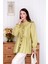 Soft Yeşil Fırfırlı Bağlamalı Tunik 1