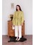 Soft Yeşil Fırfırlı Bağlamalı Tunik 4