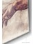 Michelangelo Tanrının Eli| Sanat Temalı Cam Tablo | 50 x 70 cm 3