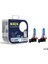 Nıken 2 Adet Takım 12V H11 55W Beyaz Işık Ampul PG319-2 5000K 1