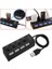4 Port USB 2.0 Çoklayıcı Çoğaltıcı Hub Anahtarlı Işıklı Adaptörlü - Ic Chipli USB Çoklayıcı 4