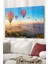 Uçan Renkli Balonlar | Manzara Temalı Cam Tablo | 50 x 70 cm 1