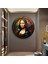Monalisa Sanatsal Yuvarlak Cam Tablo 2