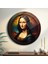Monalisa Sanatsal Yuvarlak Cam Tablo 4