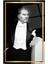 Atatürk Altın Çerçeve Cam Tablo 5