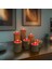 7'li Tealight Mumluk Seti, Doğal Kütük, El Yapımı Ahşap, Rustik Modern Dekor Bohem & Iskandinav Tarz 1