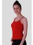 Askılı Kırmızı Kadın Kolsuz T-Shirt 584-04 3