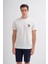 Ekru Erkek T-Shirt 4085 1