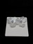 Xupıng Jewelry İnci Beyazı Çiçek Küpe 2