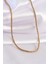 Çelik Gold Renk Kolye 45 cm 1