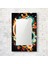 - Dekorarif Desenli Dikdörtgen Duvar Aynası 114 1