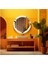 - Dekorarif Desenli Yuvarlak Banyo-Salon Duvar Aynası 39 1