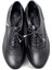 22BK53.45045 Hakiki Deri Siyah Ortopedik Oxford Kadın Iş Ayakkabısı 2