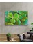 - Üç Yapraklı Yonca Yeşil Cam Tablo 2