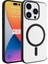 Apple iPhone 15 Pro Magsafeli Athera Premium Şık Pc Sert Silikon Kapak 1