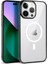 Apple iPhone 13 Pro Max Magsafeli Athera Premium Şık Pc Sert Silikon Kapak 1