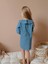 Yigit Butik Denim Kumaş Kız Çocuk Elbise 3