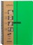 Infinity Primary Serisi, A4, 6 Konulu (3 Kareli, 3 Çizgili) 180 Yaprak Pp Kapaklı Spiralli Defter, Yeşil 1