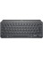Menashop Mx Keys Mini Minimalist Kablosuz Bluetooth Aydınlatmalı Türkçe Q Klavye - Siyah 1