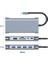 Type C Hub 11 In 1 USB C Docking Station 4K Hdmı,vga,type C PD,USB3.0,RJ45 Ethernet,sd/tf Aux Macbook Pc Uyumlu Adaptör Çoklayıcı Çevirici Dönüştürücü HUB114 2