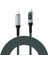 Thunderbolt 4 Type C To Type C 240W Hızlı Şarj 8K@60Hz Görüntü Aktarımı 40GBPS Veri Transferi Pd3.1 LED Göstergeli 2 Metre Örgülü Kablo Ard-01 1