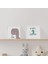 Menashop Odasına Özel Minimal Dinozor Tasarımlı Çerçeve 20 x 20 cm 1