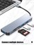 Usb-C Hub 5 In 1 Alüminyum Type C Hub Multiport Adaptör 3