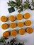 Menashop (12 Adet) Sarma Tealight Mum 3,5 cm x 3 cm Doğal Petek Balmumu Mum 3