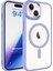 Menashop Kılıf iPhone 15 Plus Için Magsafe Shadow Planet Lila [iphone 15 Plus ile Uyumlu Kılıf - Lila] 1