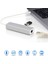 Type C Ethernet 1000MBPS - 1 Gigabit RJ45 Adaptör ve 3 USB Bağlantı Noktası 3.0 Data Hub MacBook Air/pro iMac Acer Hp ile Uyumlu - Gümüş 2