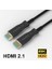 Aoc Fiber HDMI 2.1 Kablo - 48GBPS, 8k 60Hz, 4K 120Hz, 4K 60Hz, Earc, Hdr, D-Hdr, Hdcp2.3, Dolby Vision, Dolby Atmos (15 Metre) 2