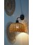 Rattan Aplik 25 x 30 cm "stone" - El Yapımı Doğal Aydınlatma 2