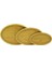 Oval - 3lü Set Ahşap Mdf Sunum Tepsi Seti 14X23.5CM - 19.5X29.5CM - 23.5X33.5CM-FINDIT 1