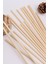 Chopstick Çin Kaşıkları Özel Organik Yıkanabilir Ahşap 10'lu Chopstick 3