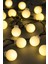 5 Metre 28'li LED Işıklı Ampul Top Dizeleri: Dekoratif, Top Led, Sarı, Şık 1