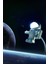 Astronot Şeklinde USB Gece Lambası Beyaz Ayarlanabilir Başlıklı USB Güç Alır 2