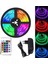 Şerit LED Rgb Uzaktan Kumandalı: Tak-Çalıştır, 5 Metre, 12 Volt 2