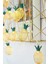 10 Ledli Ananas Şeklinde 3 Boyutlu Demir Ananas LED Işık 2 Metre 3