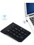 Mini Numaratör Numpad 2.4 Ghz USB Numaratör 3