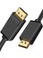 4K Displayport To HDMI Çevirici Kablo 1.8 Metre Yüksek Görüntü Kalitesi Display Kablo 2