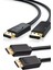 4K Displayport To HDMI Çevirici Kablo 1.8 Metre Yüksek Görüntü Kalitesi Display Kablo 3