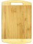 Antibakteriyel Bambu Kesme Tahtası Oval 34X24 Cm, Yıkanabilir Doğrama Panosu 1