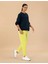 Kadın Regular Fit Eşofman Altı-Lime 5