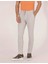 Erkek Slim Fit Chino Pantolon-Gri 3