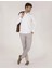 Erkek Slim Fit Uzun Kollu Gömlek-Aqua 3