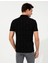 Polo Yaka Erkek T-Shirt-Siyah 5