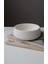 Lümin Modern Beyaz El Yapımı Dekoratif Beton Kase 5