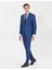 Erkek Slim Fit Takım Elbise-Indigo 1