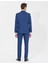 Erkek Slim Fit Takım Elbise-Indigo 4
